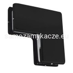 ŁĄCZNIK NAŚWIETLA Z PRZYŚWIETLEM  CZARNY MAT