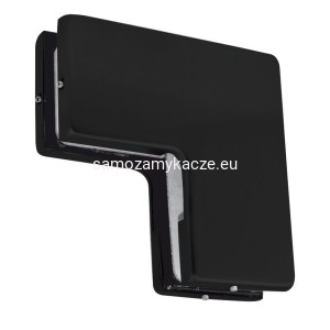 ŁĄCZNIK NAŚWIETLA Z PRZYŚWIETLEM  CZARNY MAT