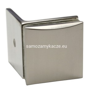 ŁĄCZNIK ŚCIANA - SZKŁO WYPUKŁY Z PŁYTKA MONTAŻOWĄ 