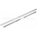 Szyna z regulatorem kolejności  zamykania skrzydeł DORMA GSR V  (do drzwi dwuskrzydłowych o szerokości 1350-2500mm), montaż po stronie zawiasowej 