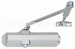 Samozamykacz DORMA TS68 z ramieniem z blokadą srebrny EN 2/3/4 (skrzydło do 80kg,max.szer.1100mm)