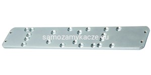 Płytka montażowa A126 ASSA ABLOY do DC340 ocynkowana srebrna