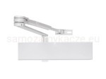 Samozamykacz DORMA TS71 z ramieniem z blokadą biały EN 3/4 (skrzydło do 80kg,max.szer.1100mm)